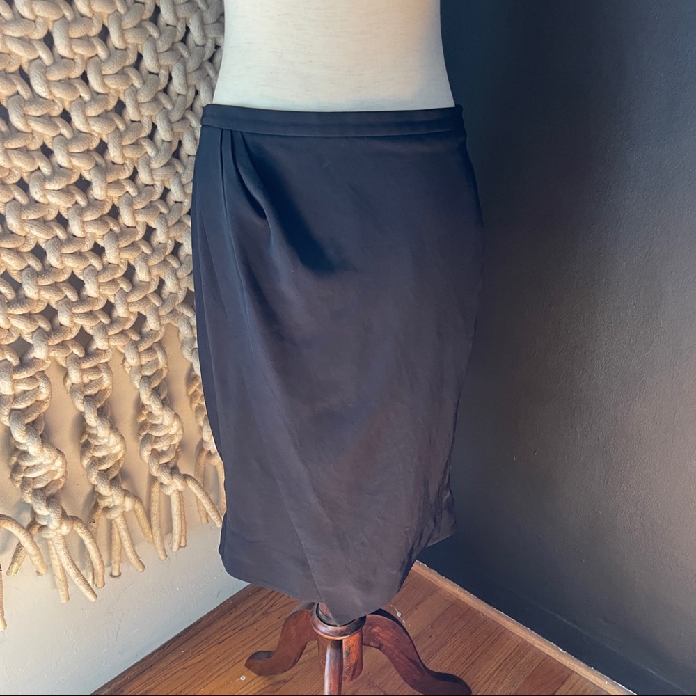 J. Crew faux wrap skirt